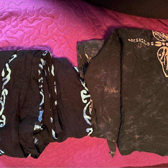 Set of 2  West  moon wrap pants , tropical - Picture 2 of 3